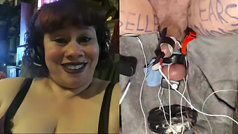 Mistress Punishes Slave With Electric Shock To Genitals