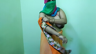 Arab Stepbrother Seduces Clothed Indian Sister In Saree