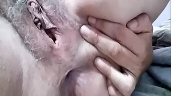 Wet And Wild Granny'S Pussy Show